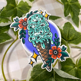 Mint Chip Ice Cream Sticker