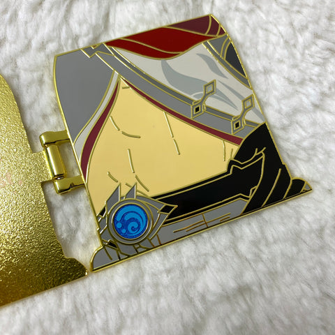 Luxurious Chest - Hydro Hottie Enamel Pin