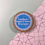 Submissive & Breedable Cookie - Enamel Pin